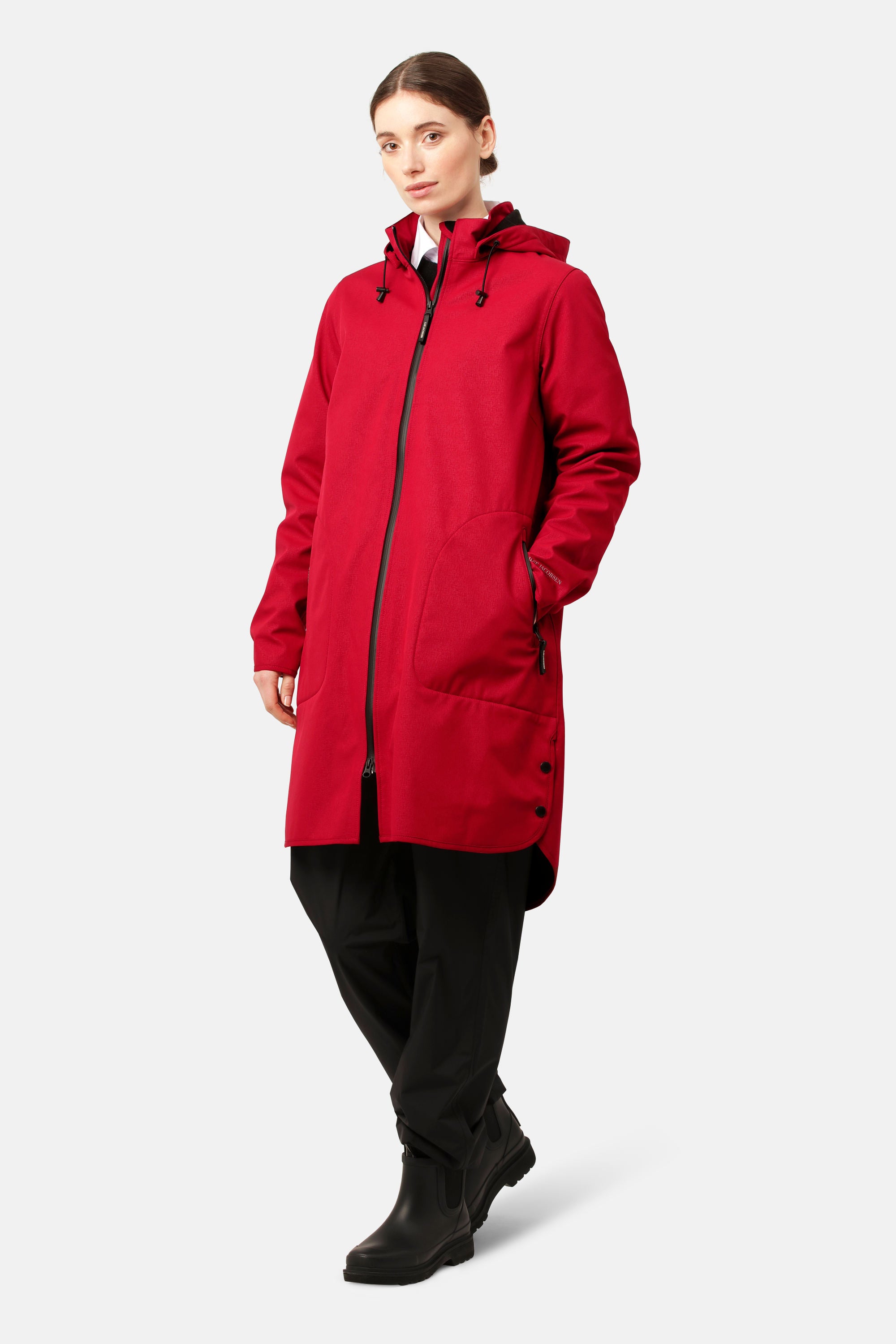 Softshell Raincoat A-line - Fire